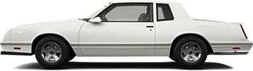 Chevrolet Monte Carlo 2 Door Coupe 1986-1988